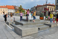 Main market square in Wadowice