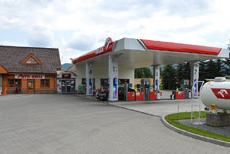 Petrol station in Inwałd